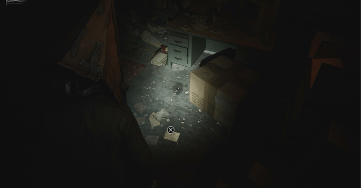 Scribbled Note overworld loc