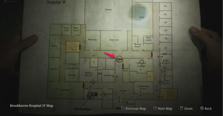 Silent Hill 2 Remake 1F Inner Ward Key Use