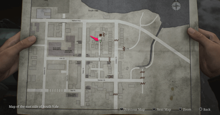 Health Drink East South Vale Map Loc. 2