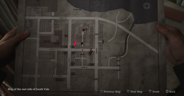 Health Drink East South Vale Map Loc. 4