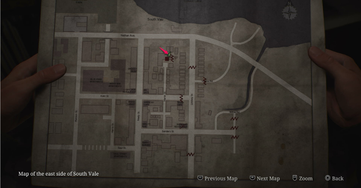 Health Drink East South Vale Map Loc. 1