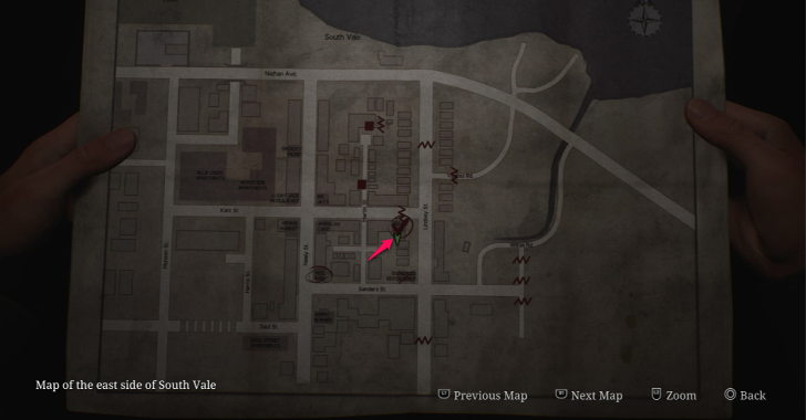 Health Drink East South Vale Map Loc. 3