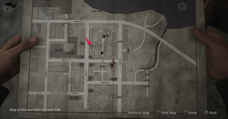 Health Drink East South Vale Map Loc. 5