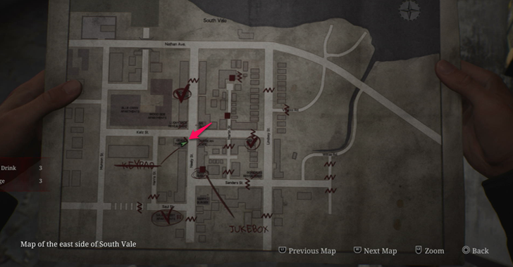 Health Drink East South Vale Map Loc. 9