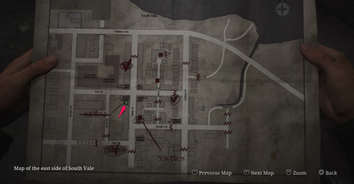 Health Drink East South Vale Map Loc. 10