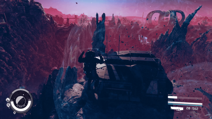 Starfield Unknown Keycard Vault World View