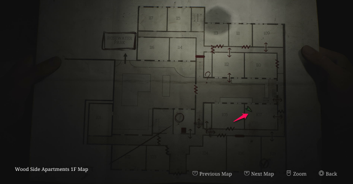 Health Drink Wood Side Apartments Map Loc. 2