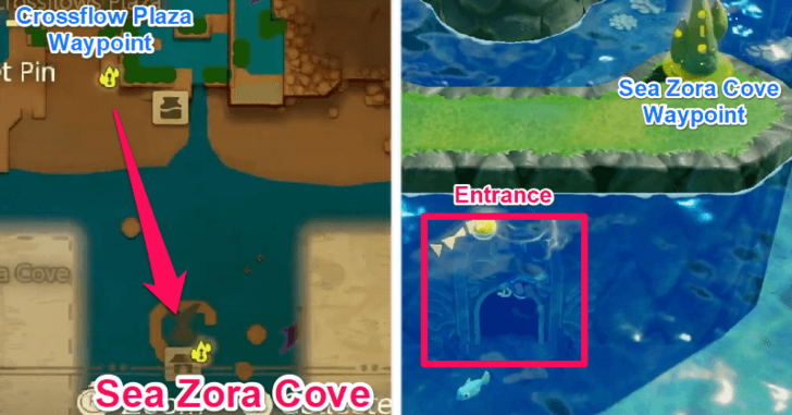 Sea Zora Cove Directions