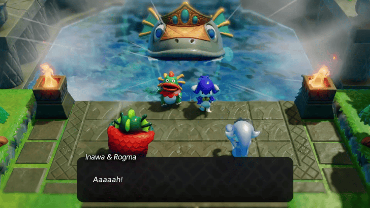 Crossflow Plaza Jabu-Jabu Cutscene