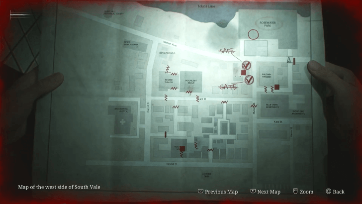 Marked Otherworld Western South Vale Map