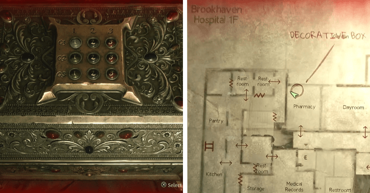 Elevator Quiz Questions and Decorative Box Image with Map