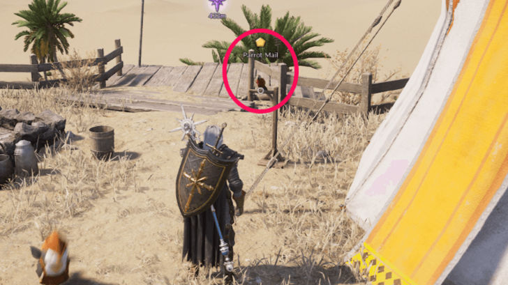 Throne and Liberty Finding the Parrot Mail