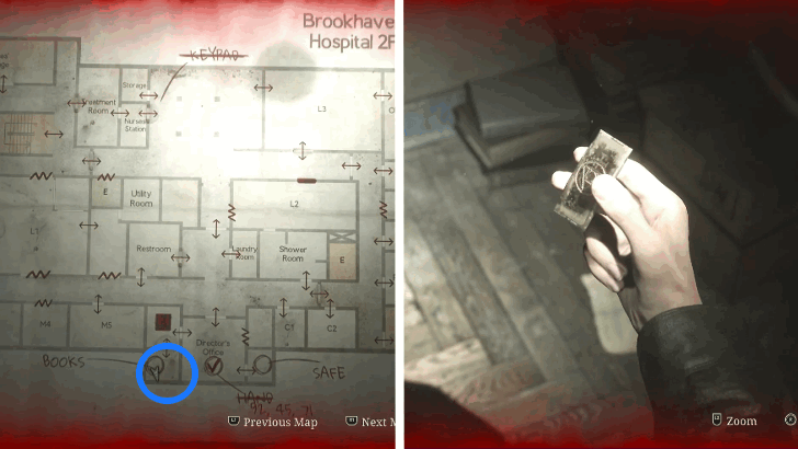 Safe Button Location