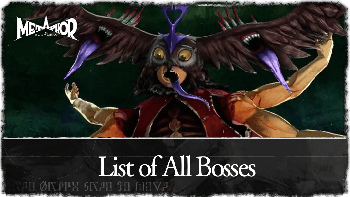 Metaphor ReFantazio - List of All Bosses