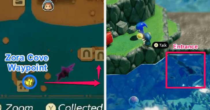 Rampage in Zora Cove Entrance