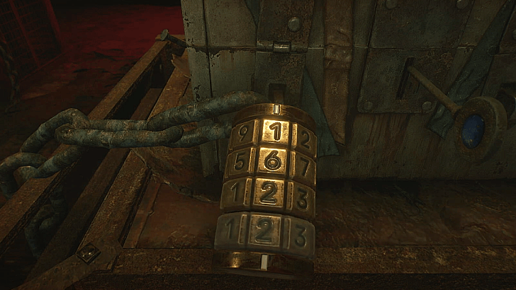 Chained Box Combination Lock