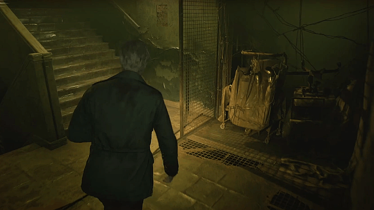 Stairs to Hospital Third Floor