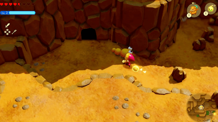 first cave in Eldin Mountain Trail