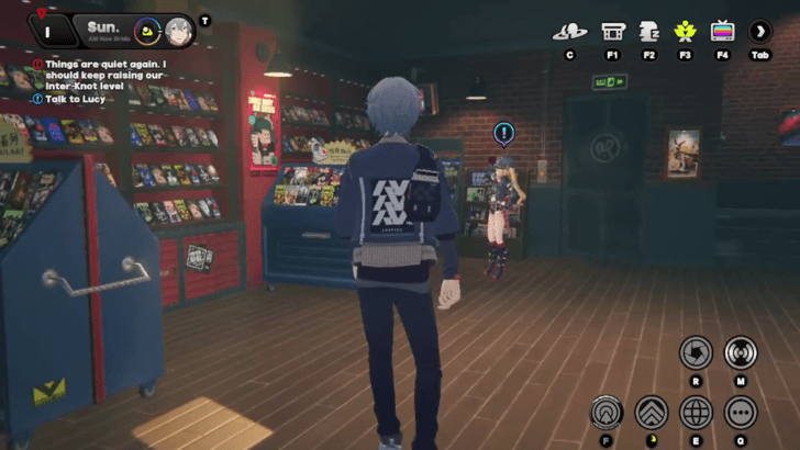 Lucy Mysterious Visitor Again Trust Event