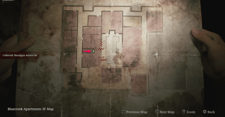 Handgun Ammo Blue Creek Apartments Map Loc. 7