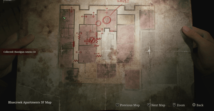 Handgun Ammo Blue Creek Apartments Map Loc. 12