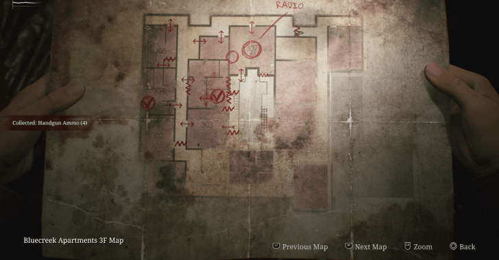 Handgun Ammo Blue Creek Apartments Map Loc. 16