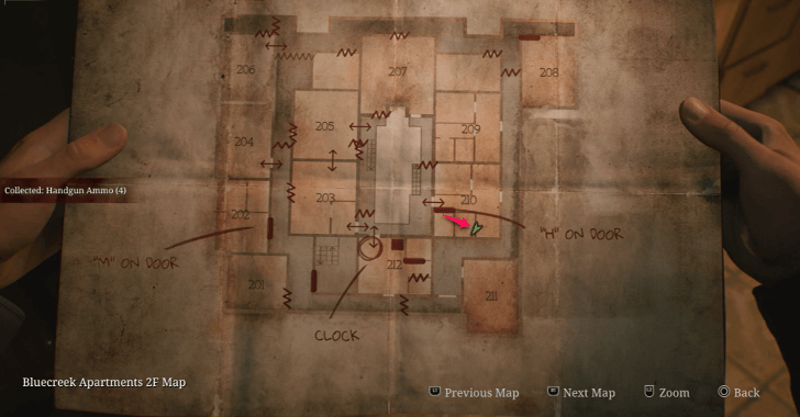 Handgun Ammo Blue Creek Apartments Map Loc. 18