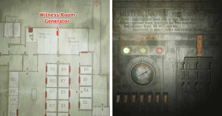 Prison Witness Room Generator with Map
