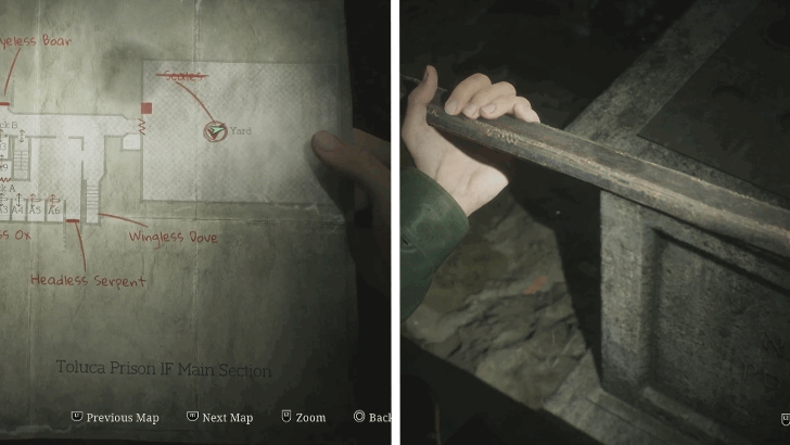 Execution Lever Location