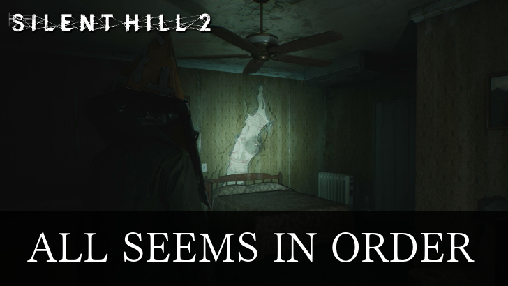 Silent Hill 2 Remake All Seems in Order