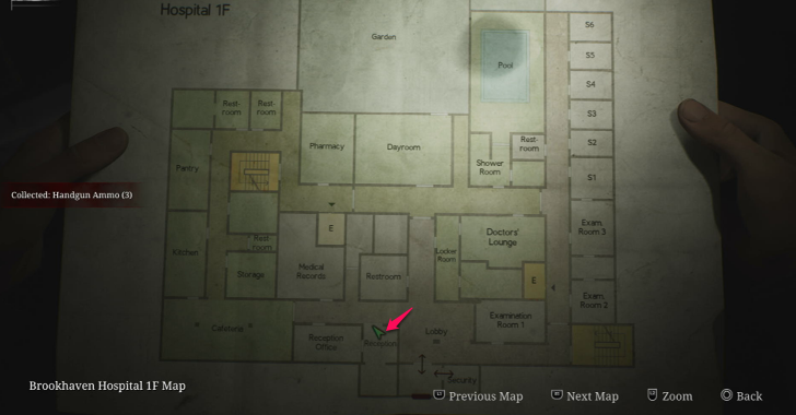 Handgun Ammo Brookhaven Hospital Map Loc. 1
