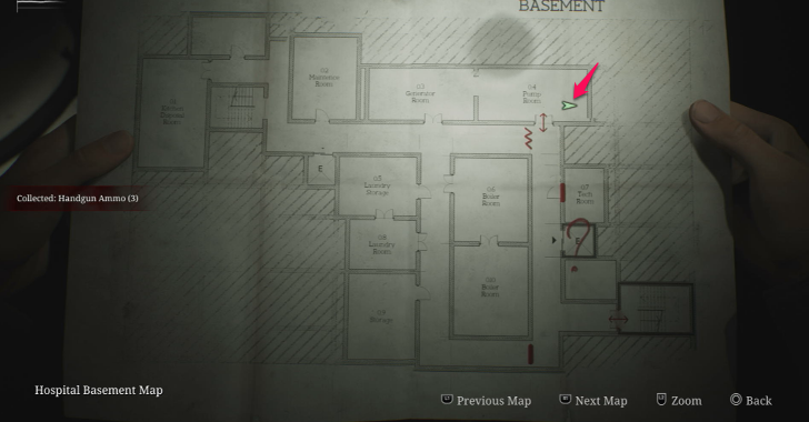 Handgun Ammo Brookhaven Hospital Map Loc. 3