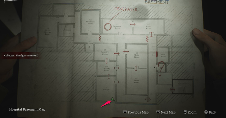 Handgun Ammo Brookhaven Hospital Map Loc. 6