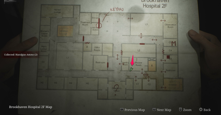 Handgun Ammo Brookhaven Hospital Map Loc. 10