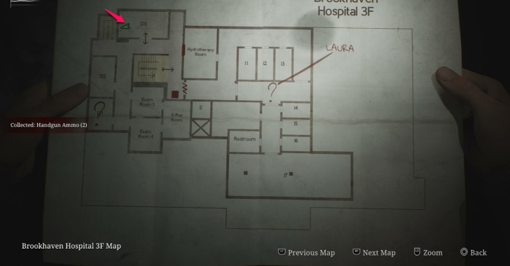 Handgun Ammo Brookhave Apartments Map Loc. 18