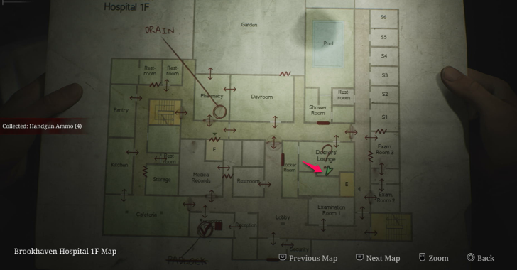 Handgun Ammo Brookhave Apartments Map Loc. 21