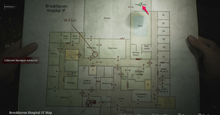 Handgun Ammo Brookhave Apartments Map Loc. 25