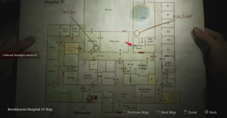 Handgun Ammo Brookhave Apartments Map Loc. 27