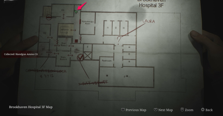 Handgun Ammo Brookhave Apartments Map Loc. 28