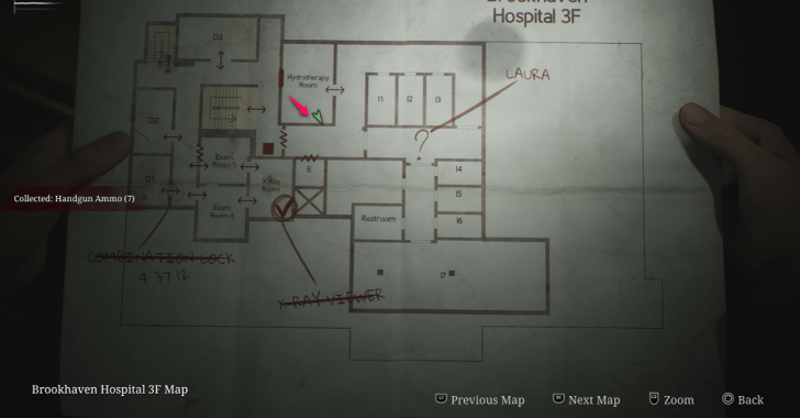 Handgun Ammo Brookhave Apartments Map Loc. 29