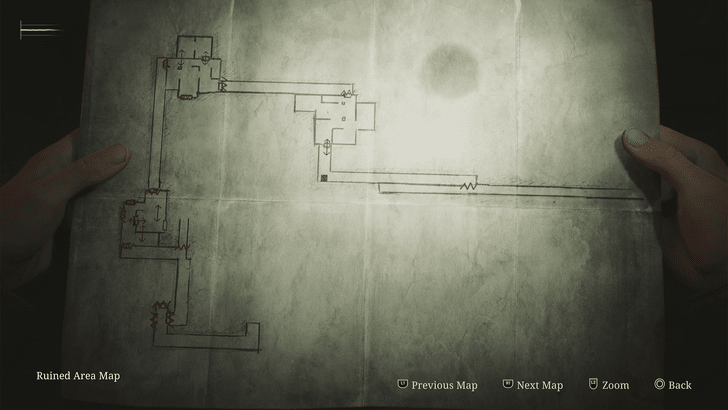 Labyrinth Ruined Area Map