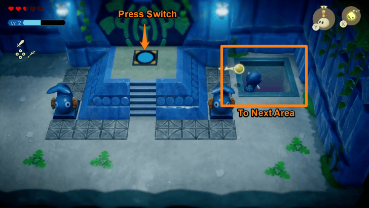 Press the Blue Switch