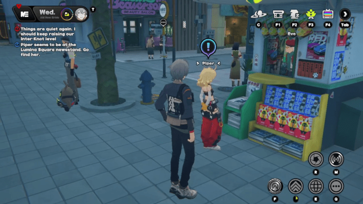 Piper Go to the Lumina Square Newsstand and Find Piper Trust Event