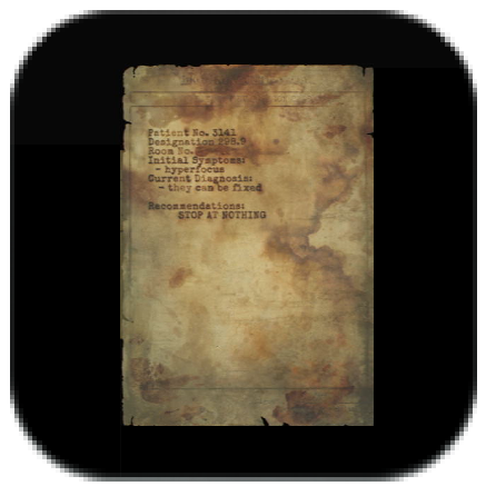 Evaluation Card, Patient #3141