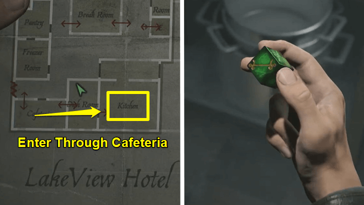 Green Gemstone Location