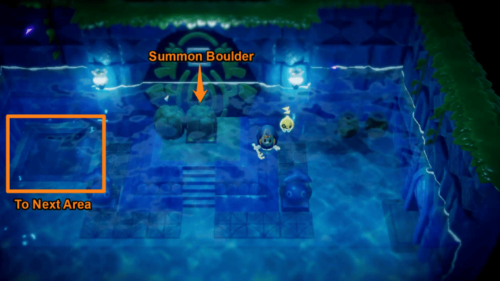 Press the Green Switch with Boulder