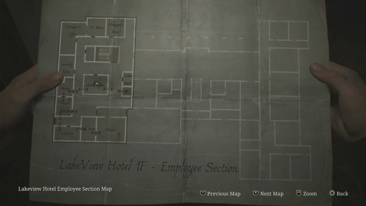 Employee Section Lakeview Hotel Floor 1