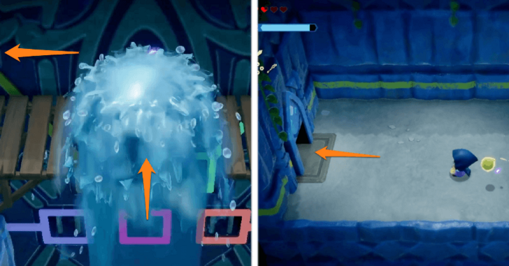 Ride Fountain and Head Left