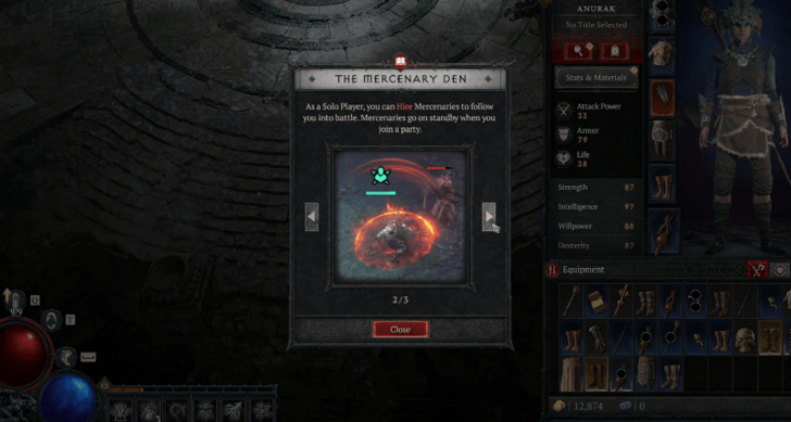 Mercenary Guide - Questline