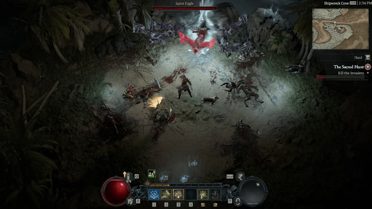 Kill the Invaders and Enter the Portal